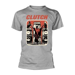 Clutch Unisex Adult Messiah T-Shirt / Gray